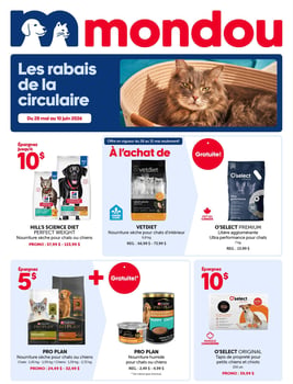 Circulaire Mondou Circulaire Mondou